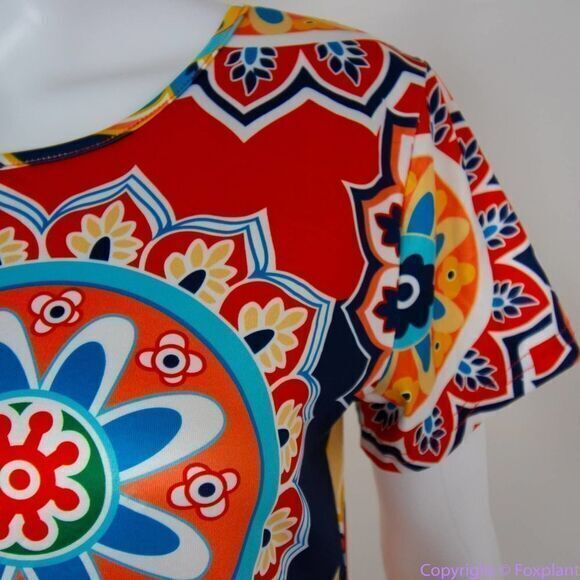 NEW Sanifer shark bite ‎ tunic  mini dress, S - Picture 4 of 12